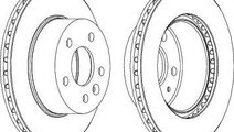 Disc frana MERCEDES VITO caroserie (638) (1997 - 2...