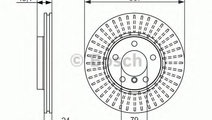 Disc frana MINI MINI PACEMAN (R61) (2012 - 2016) B...