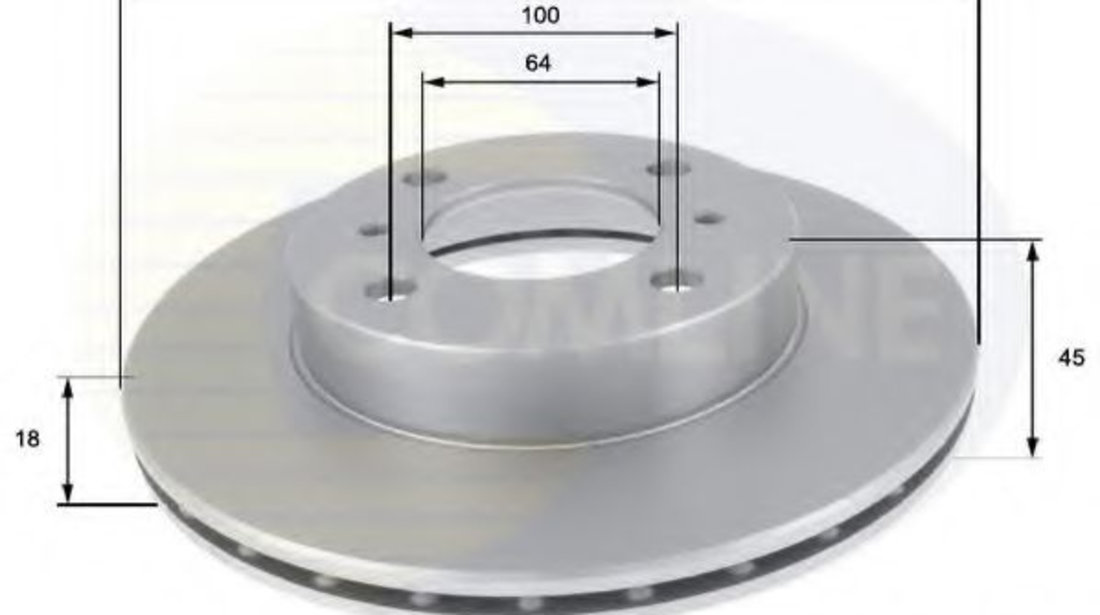 Disc frana MITSUBISHI CARISMA limuzina (DA) (1996 - 2006) COMLINE ADC0328V piesa NOUA