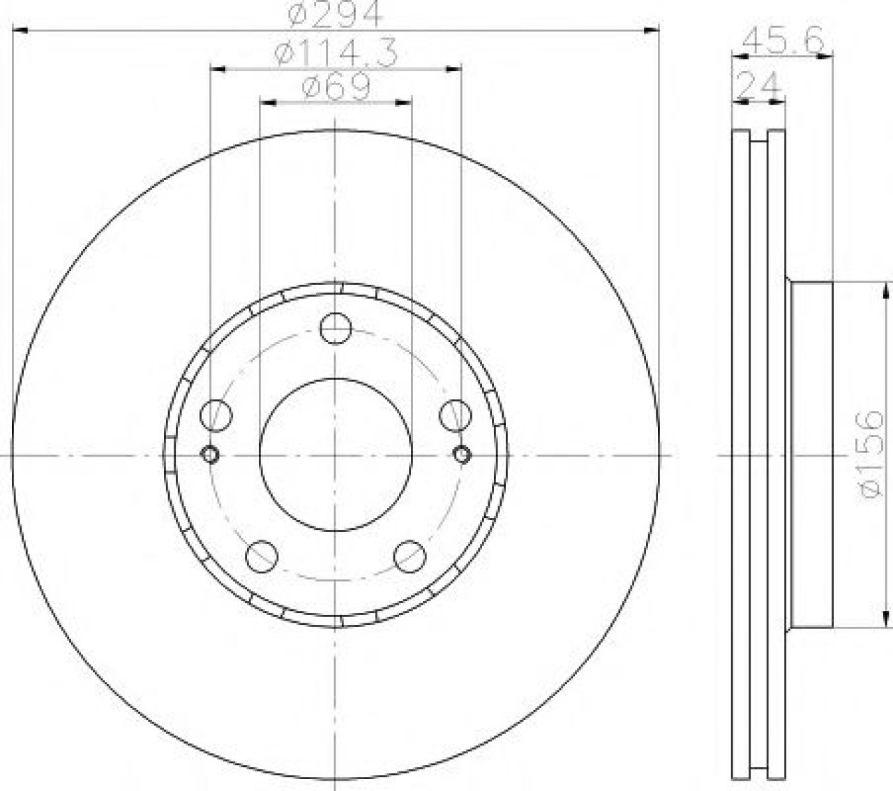 Disc frana MITSUBISHI LANCER Limuzina (CY, CZ) (2007 - 2016) TEXTAR 92135203 piesa NOUA