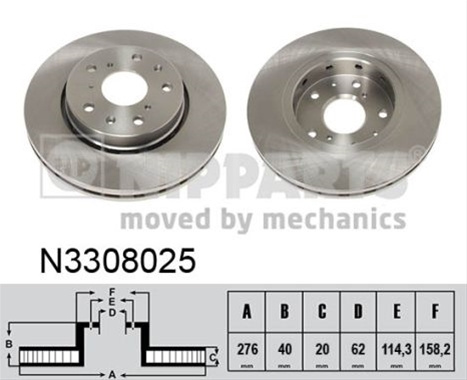 Disc Frana Nipparts Suzuki N3308025