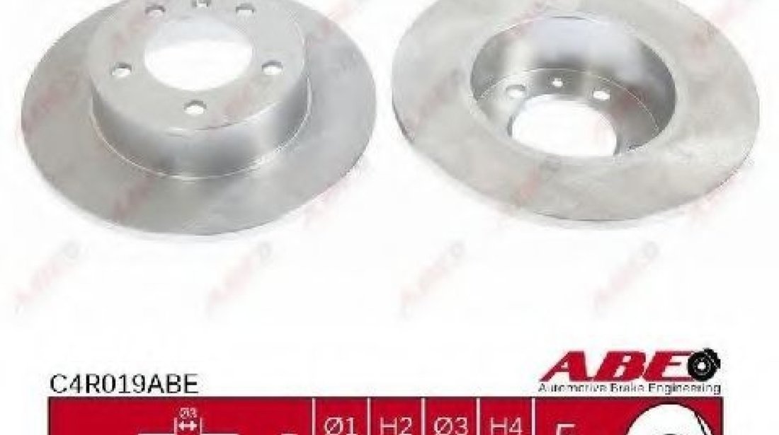 Disc frana NISSAN INTERSTAR platou / sasiu (2003 - 2016) ABE C4R019ABE piesa NOUA