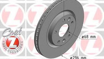 Disc frana NISSAN QASHQAI (J11) (2013 - 2016) ZIMM...