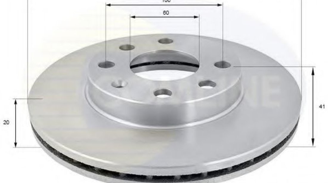 Disc frana OPEL ASTRA F Combi (51, 52) (1991 - 1998) COMLINE ADC1008V piesa NOUA