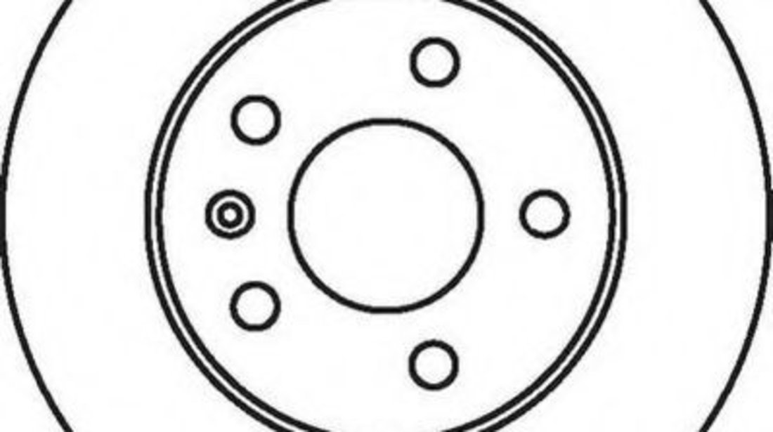 Disc frana OPEL ASTRA G Cabriolet (F67) (2001 - 2005) JURID 562072JC piesa NOUA