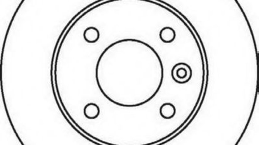 Disc frana OPEL ASTRA G Hatchback (F48, F08) (1998 - 2009) JURID 562071JC piesa NOUA