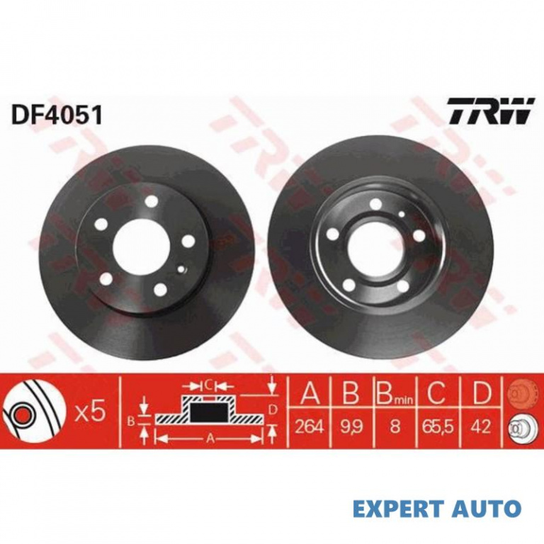 Disc frana Opel ASTRA G limuzina (F69_) 1998-2009 #3 08762710