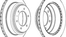 Disc frana OPEL FRONTERA A (5_MWL4) (1992 - 1998) ...