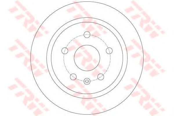 Disc frana OPEL INSIGNIA Combi (2008 - 2016) TRW DF6312 piesa NOUA