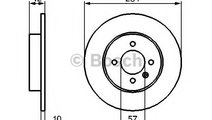 Disc frana OPEL MERIVA (2003 - 2010) BOSCH 0 986 4...