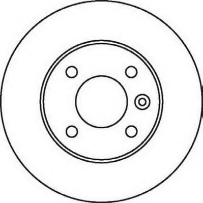 Disc frana OPEL MERIVA (2003 - 2010) JURID 562071JC piesa NOUA