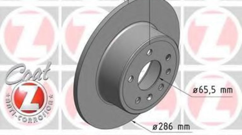 Disc frana OPEL VECTRA B (36) (1995 - 2002) ZIMMERMANN 430.1475.20 piesa NOUA