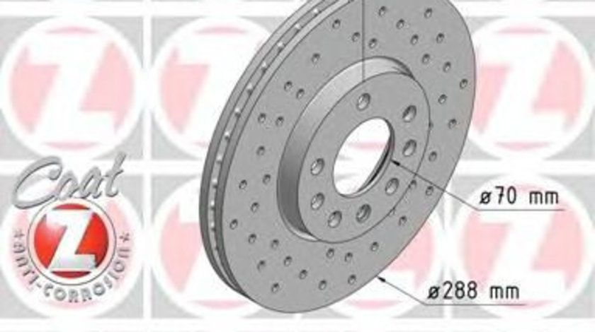 Disc frana OPEL VECTRA B Hatchback (38) (1995 - 2003) ZIMMERMANN 430.1473.52 piesa NOUA