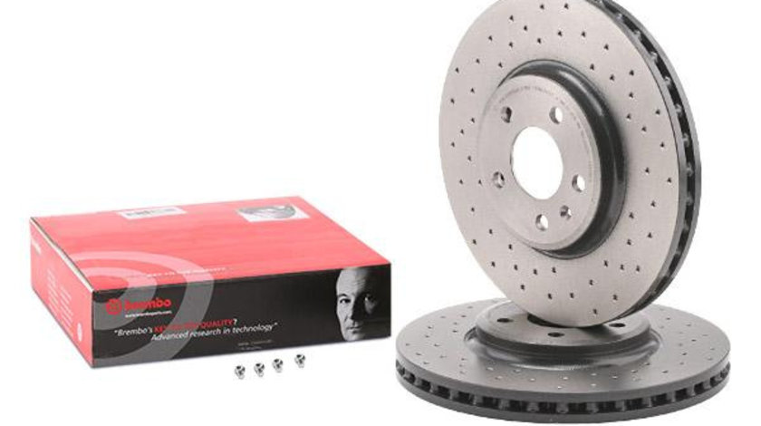 Disc Frana Perforat Fata Brembo Audi A5 8T3 2007-2017 09.A758.1X