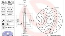 Disc frana PEUGEOT 3008 (2009 - 2016) BREMBO 09.A1...