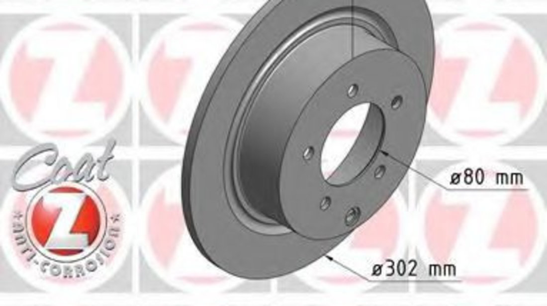 Disc frana PEUGEOT 4008 (2012 - 2016) ZIMMERMANN 380.2112.20 piesa NOUA