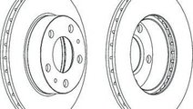 Disc frana PEUGEOT BOXER caroserie (230L) (1994 - ...