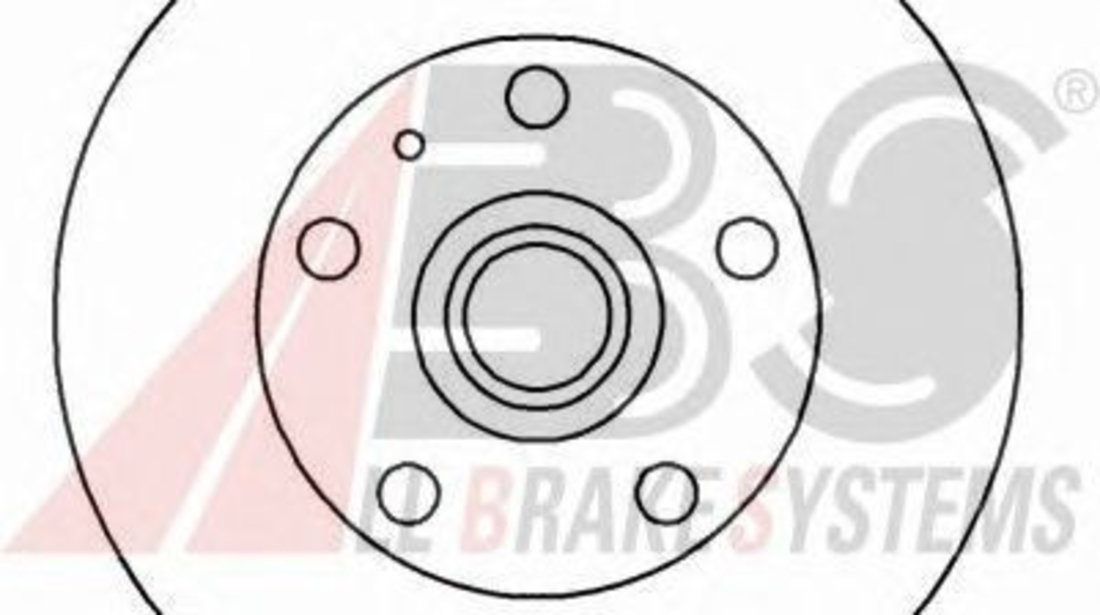 Disc frana punte fata (09477714 ABS) VOLVO