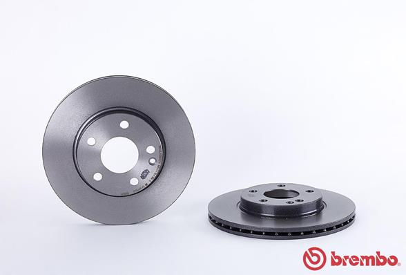 Disc frana punte fata (09868011 BREMBO) MERCEDES-BENZ