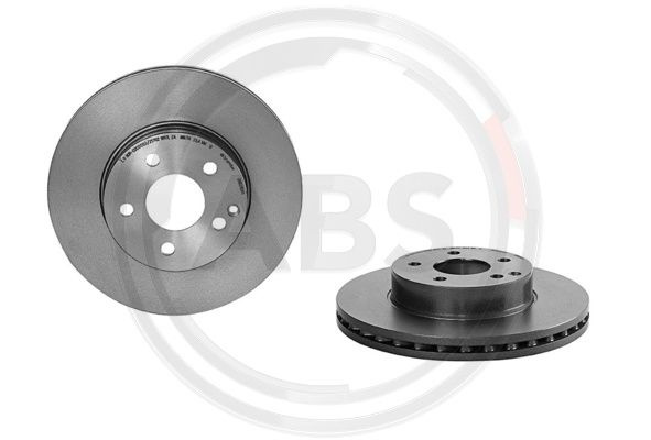 Disc frana punte fata (09B28041 ABS) MERCEDES-BENZ,MERCEDES-BENZ (BBDC)