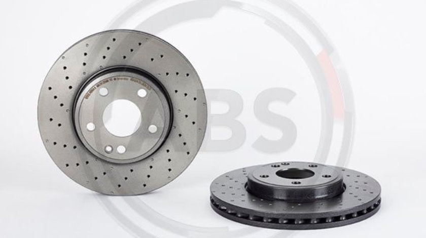 Disc frana punte fata (09B43651 ABS) MERCEDES-BENZ,MERCEDES-BENZ (BBDC)