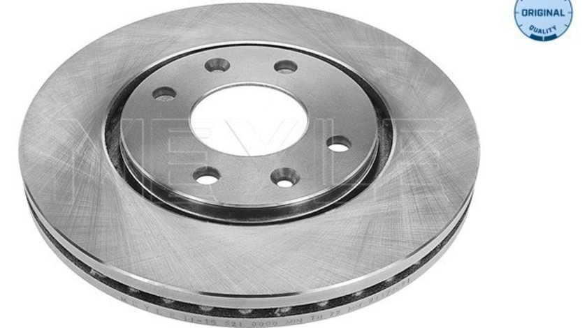 Disc frana punte fata (11155210000 MEYLE) PEUGEOT