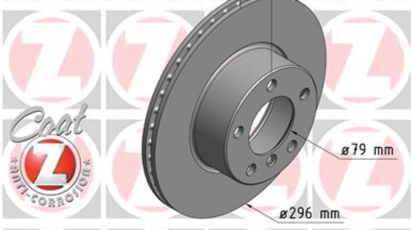 Disc frana punte fata (150128420 ZIMMERMANN) BMW