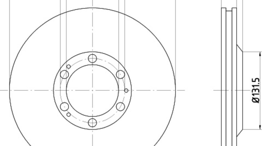 Disc frana punte fata (92075900 TEXTAR) CHEVROLET,HOLDEN,HONDA,ISUZU,OPEL,VAUXHALL