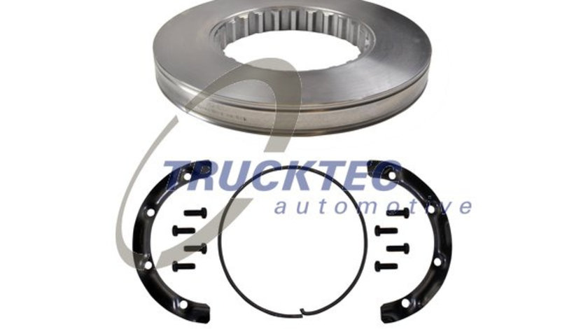 Disc frana puntea spate (0335044 TRUCKTEC) DAF,IVECO,MAN,MERCEDES-BENZ,VOLVO