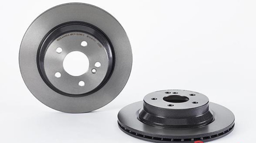 Disc frana puntea spate (09A35811 BREMBO) MERCEDES-BENZ,MERCEDES-BENZ (BBDC)