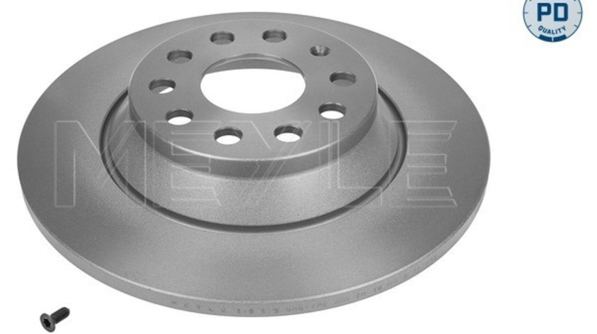 Disc frana puntea spate (1155230013PD MEYLE) AUDI,SEAT,SKODA,VW