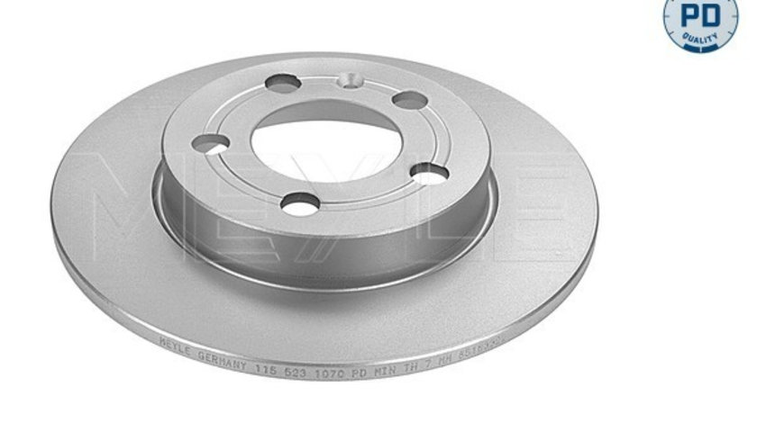 Disc frana puntea spate (1155230021PD MEYLE) AUDI,SKODA,VW