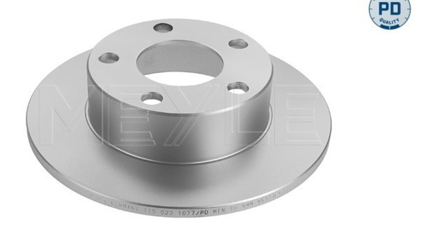 Disc frana puntea spate (1155230023PD MEYLE) AUDI