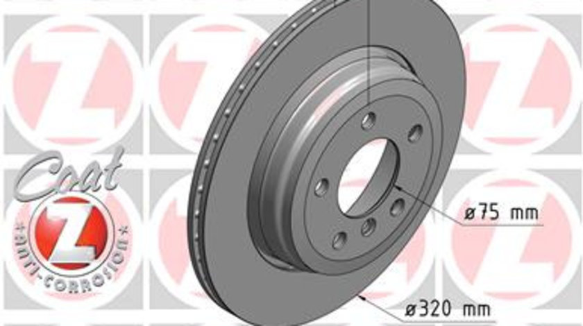 Disc frana puntea spate (150340520 ZIMMERMANN) BMW,BMW (BRILLIANCE)