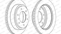 Disc frana puntea spate (DDF1385C FERODO) MITSUBIS...