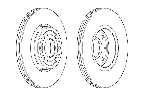 Disc frana RENAULT CLIO IV (2012 - 2016) OE 402061200R piesa NOUA