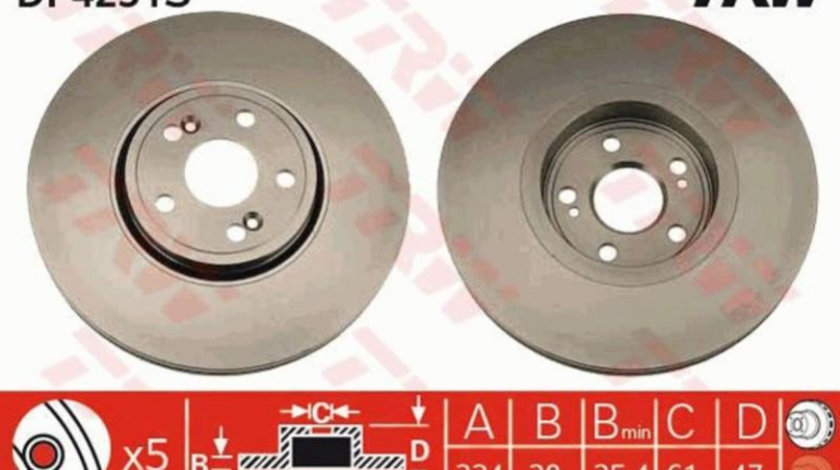 Disc frana Renault ESPACE Mk IV (JK0/1_) 2002-2016 #3 0986478972