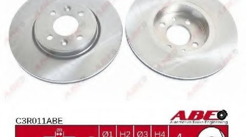 Disc frana RENAULT MEGANE I Break (KA0/1) (1999 - 2003) ABE C3R011ABE piesa NOUA