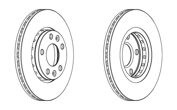 Disc frana RENAULT MEGANE IV (2015 - 2016) OE 402060010R piesa NOUA