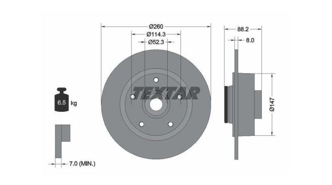 Disc frana Renault SCENIC III (JZ0/1_) 2009-2016 #3 24010801182