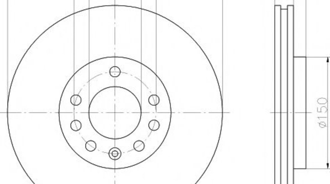 Disc frana SAAB 9-3 Cabriolet (YS3D) (1998 - 2003) TEXTAR 92075603 piesa NOUA