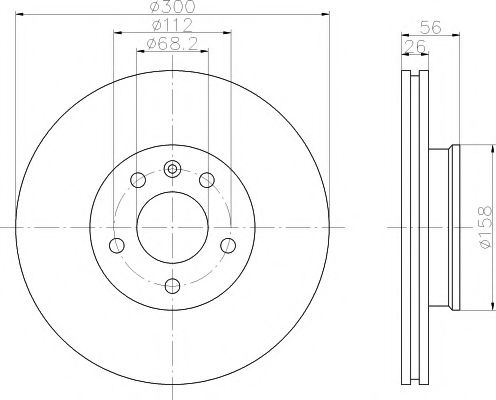 Disc frana SEAT ALHAMBRA (7V8, 7V9) (1996 - 2010) TEXTAR 92109803 piesa NOUA