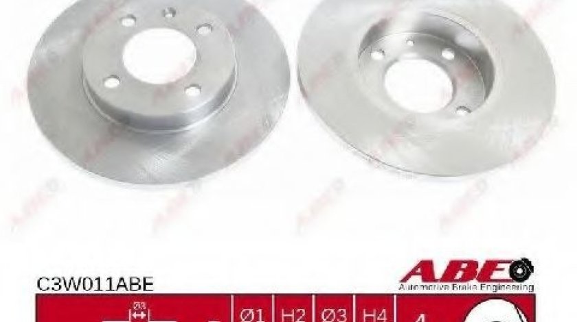 Disc frana SEAT CORDOBA (6K1, 6K2) (1993 - 1999) ABE C3W011ABE piesa NOUA