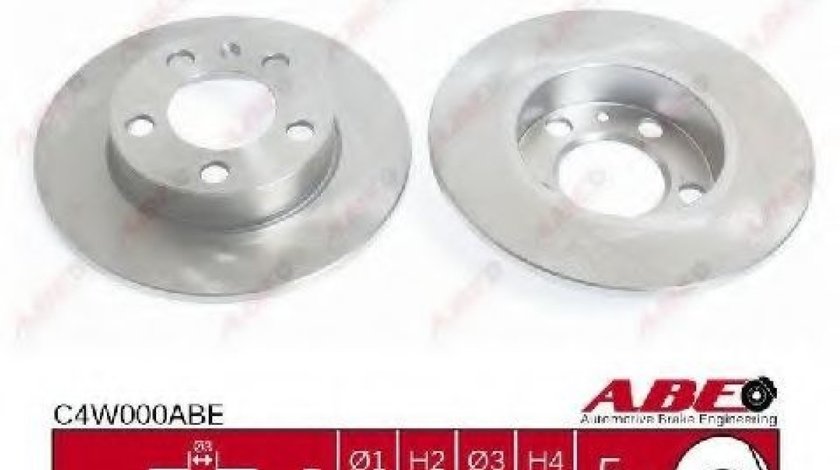 Disc frana SEAT CORDOBA (6L2) (2002 - 2009) ABE C4W000ABE piesa NOUA