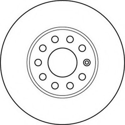 Disc frana SEAT LEON SC (5F5) (2013 - 2016) JURID 562235JC piesa NOUA