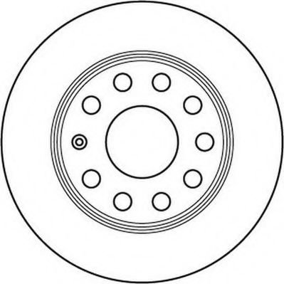 Disc frana SEAT TOLEDO III (5P2) (2004 - 2009) JURID 562236JC piesa NOUA