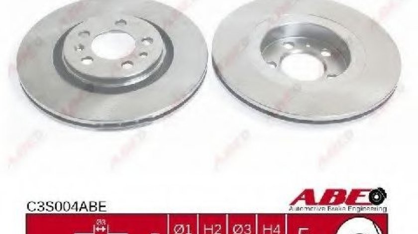 Disc frana SKODA OCTAVIA I (1U2) (1996 - 2010) ABE C3S004ABE piesa NOUA