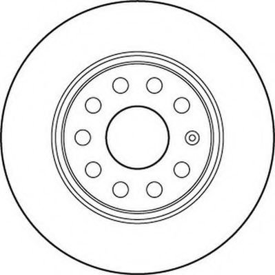 Disc frana SKODA OCTAVIA II Combi (1Z5) (2004 - 2013) JURID 562237JC piesa NOUA