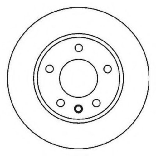 Disc frana SKODA ROOMSTER Praktik (5J) (2007 - 2015) JURID 562053JC piesa NOUA