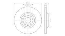 Disc frana Skoda SUPERB (3V3) 2015-2016 #2 0986479...